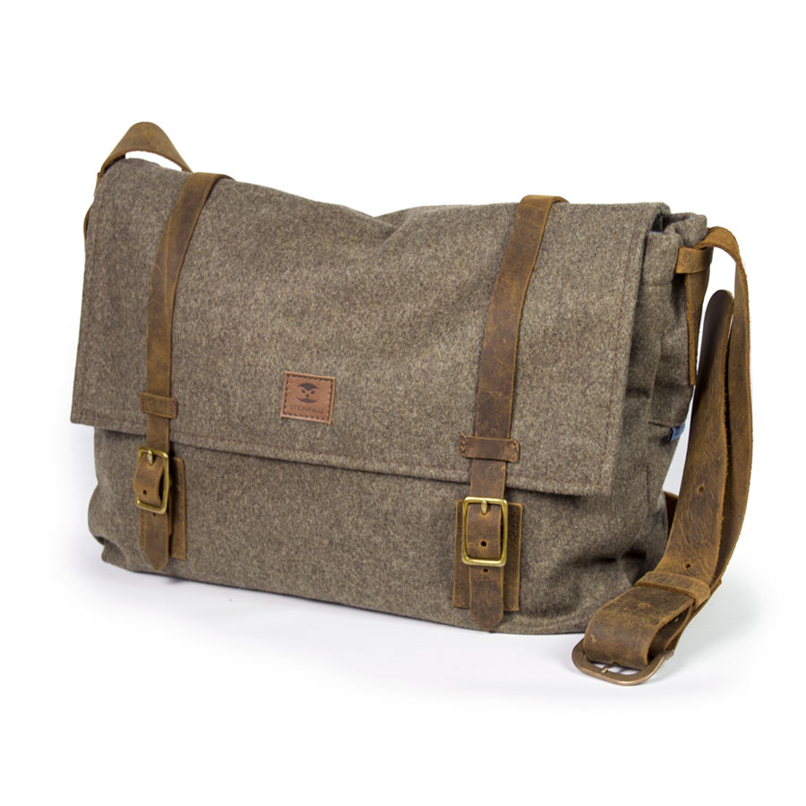 Lodentasche "Alphubel", Steingrau Lodentasche "Alphubel", Steingrau