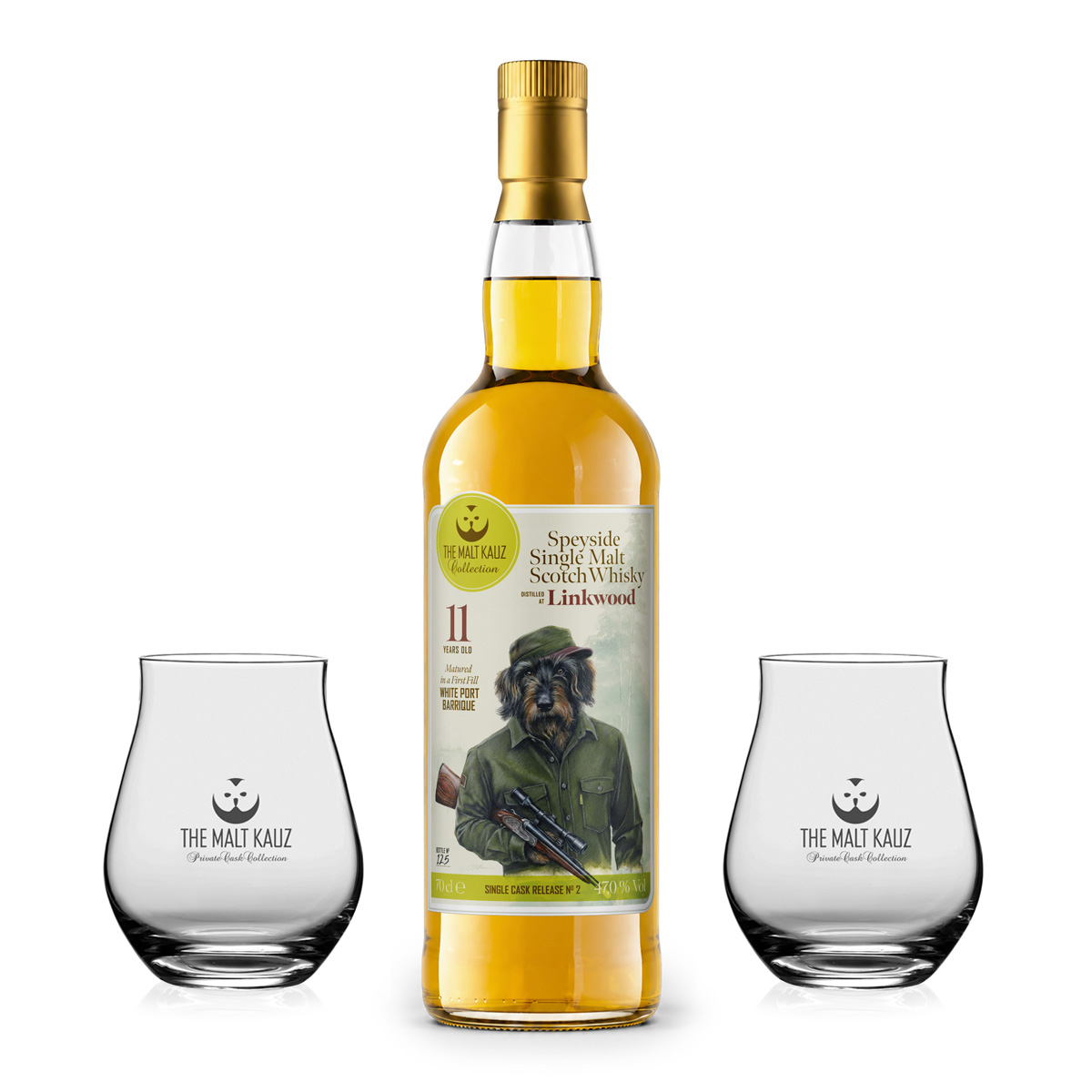 THE MALT KAUZ Single Malt Scotch Whisky, Benrinnes 10y