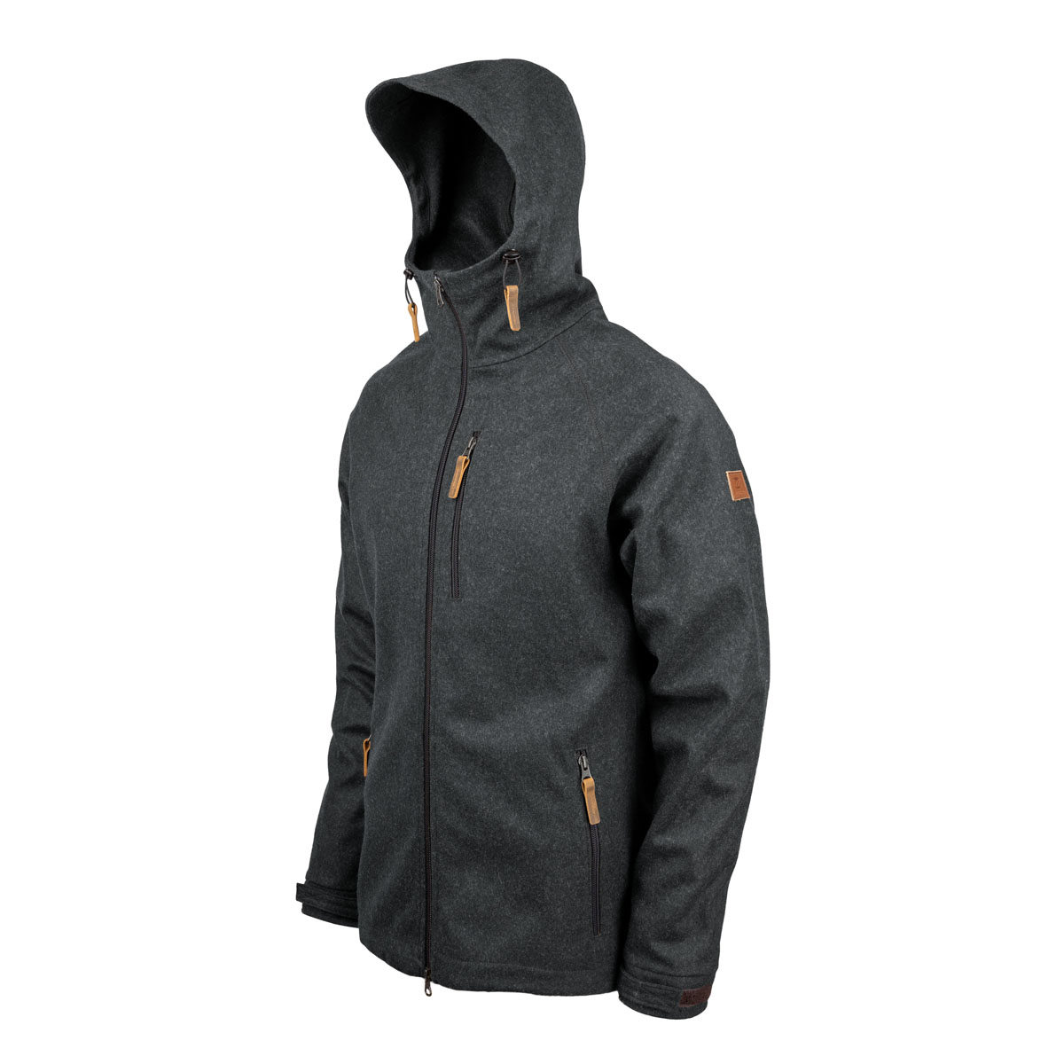 Herrenjacke "Kapuzenraudi", Graphit Herrenjacke "Kapuzenraudi", Graphit