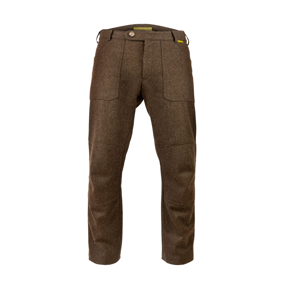 Frontansicht Lodenhose braun Lodenhose braun Front