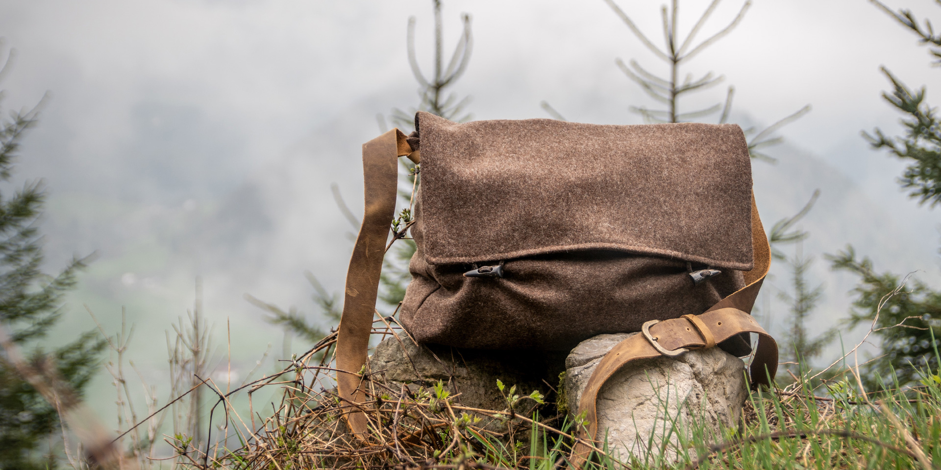 Loden-Jagdtasche