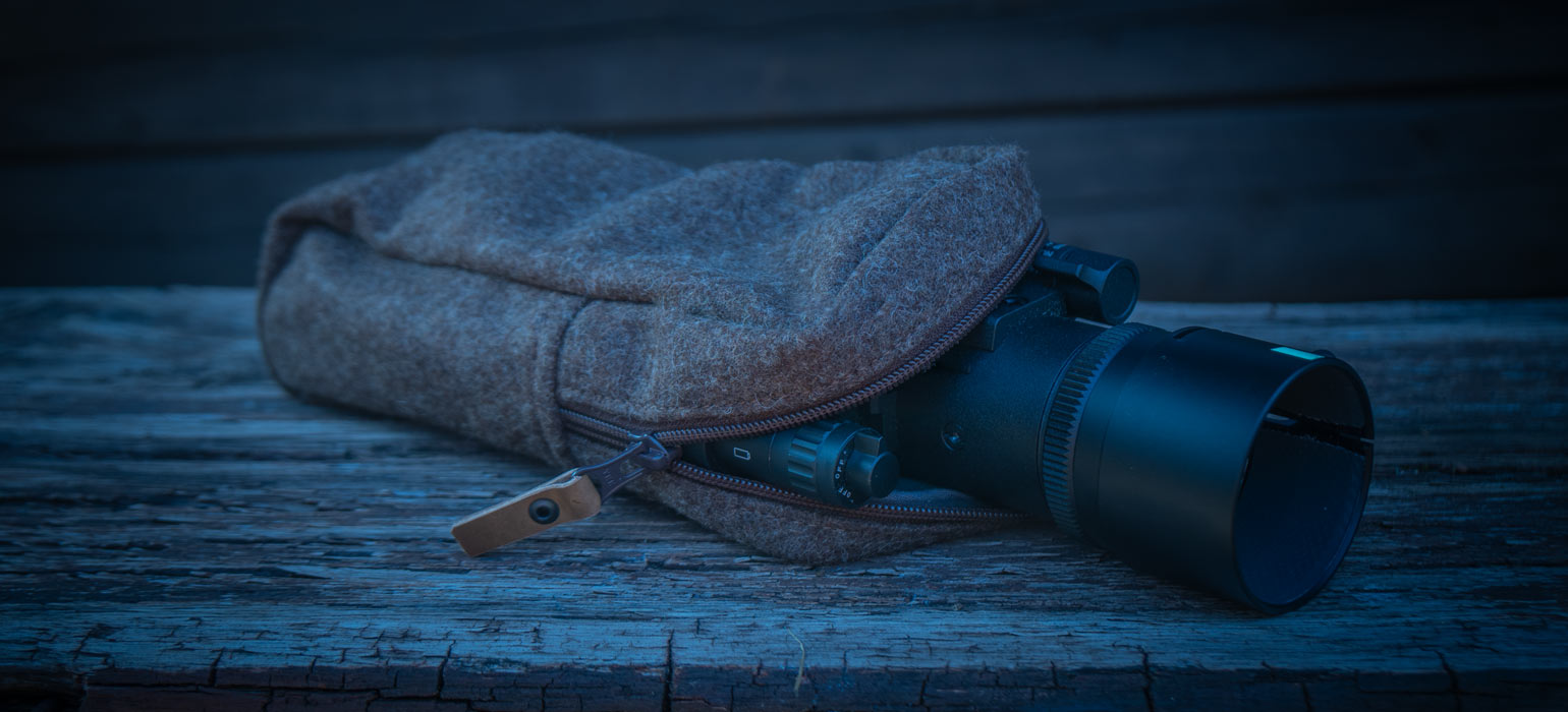 Tasche mit Nachtjagdoptik Nachtjagdoptik