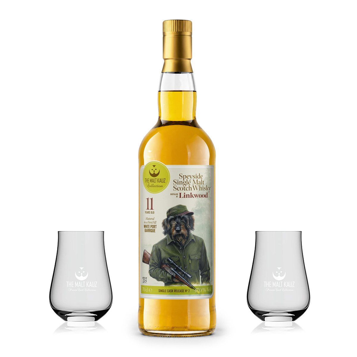 THE MALT KAUZ Single Malt Scotch Whisky, Benrinnes 10y