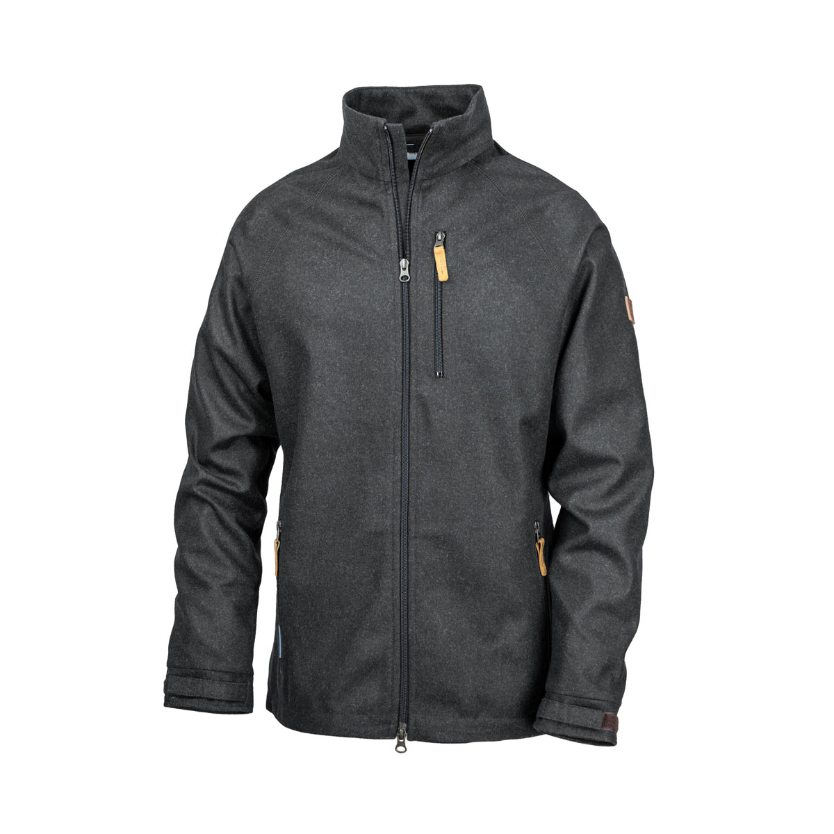 Herrenjacke "Kragenraudi", Graphit