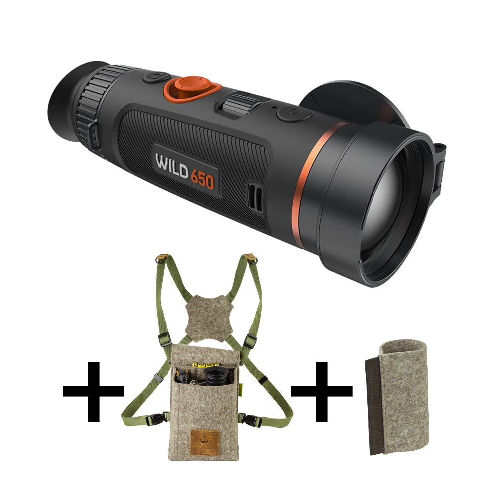 ThermTec  Wärmebildkamera WILD 650 - Aktionsbundle