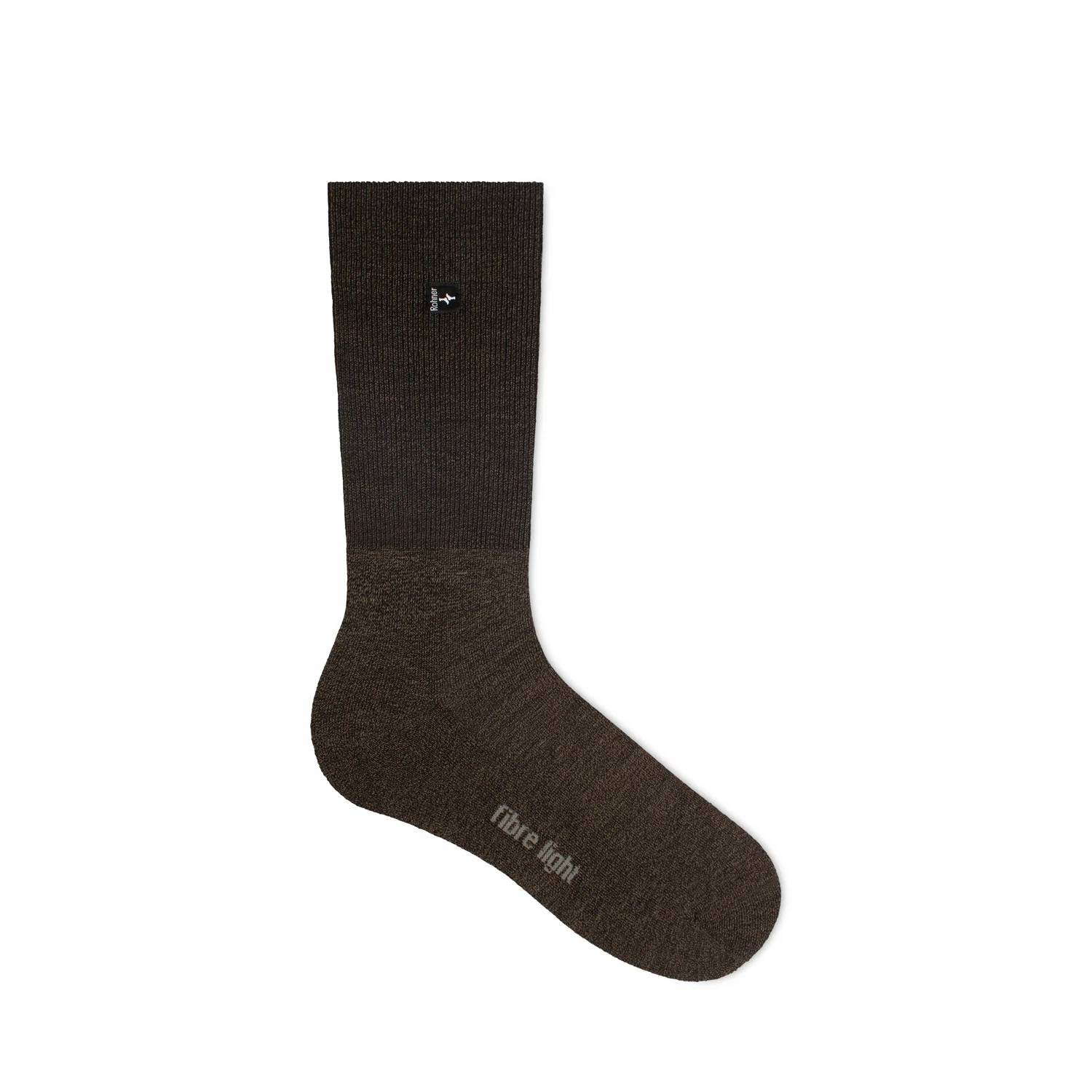 Rohner Socke Fibre Light SupeR - braun mele