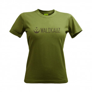 Damen T-Shirt "Logo", moosgrün