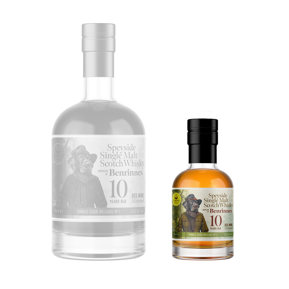 THE MALT KAUZ No.1  - Benrinnes 10yo, Probiergröße 20 cl