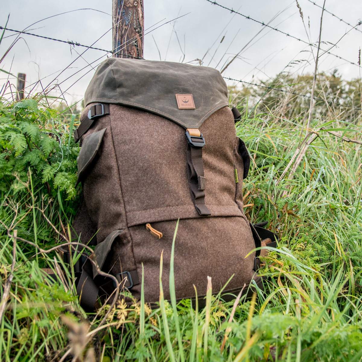 Jagdrucksack aus Loden